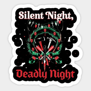 Silent Night Deadly Night Sticker